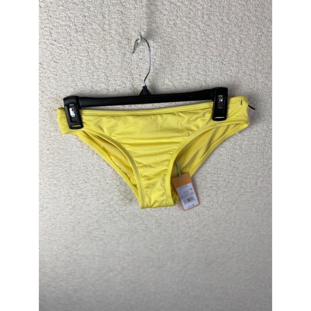 Kona Sol Bikini Bathing Suit Bottoms Yellow Size Small 4-6 New with Tags
